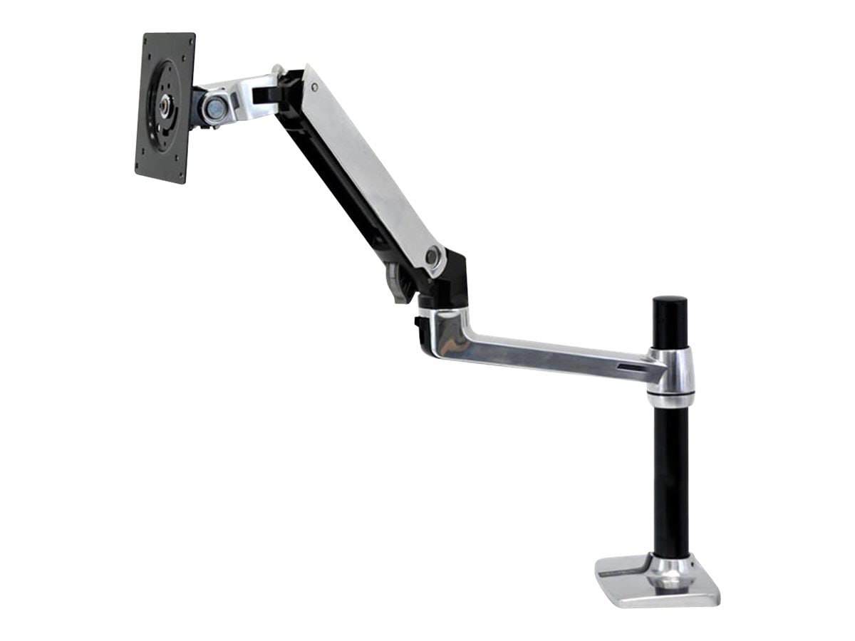 Ergotron LX Desk Mount Tall Pole LCD Monitor Arm - Aluminum