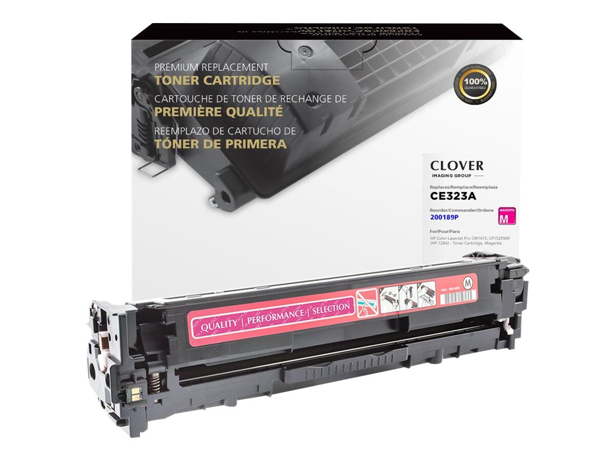 Clover Imaging Group - magenta - compatible - remanufactured - toner cartridge (alternative for: HP 128A)