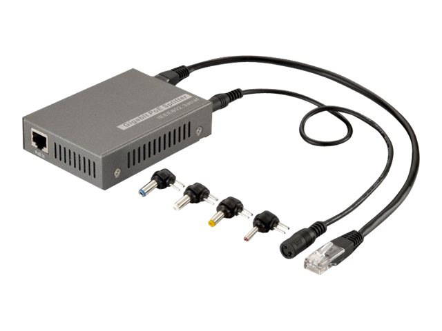 LevelOne POS-3000 Gigabit High Power - PoE splitter - 25 Watt