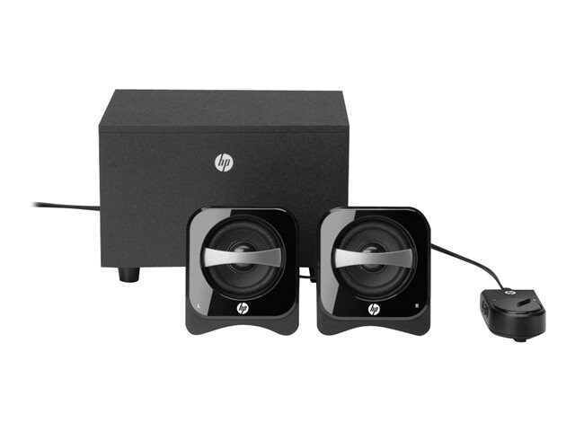 HP 2.1 Compact Speaker System - speaker system - for PC