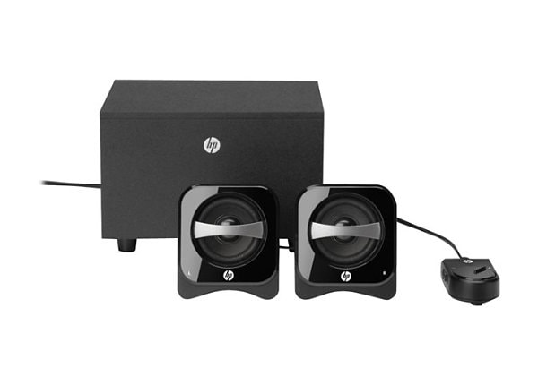 HP 2.1 Compact Speaker System - speaker system - for PC