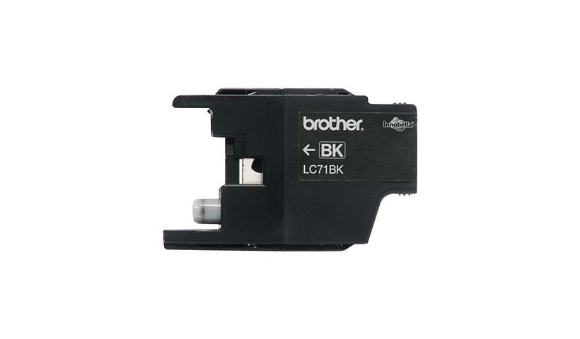 Brother LC71BK - black - original - ink cartridge
