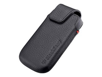 BlackBerry Leather Swivel Holster - holster bag for cellular phone