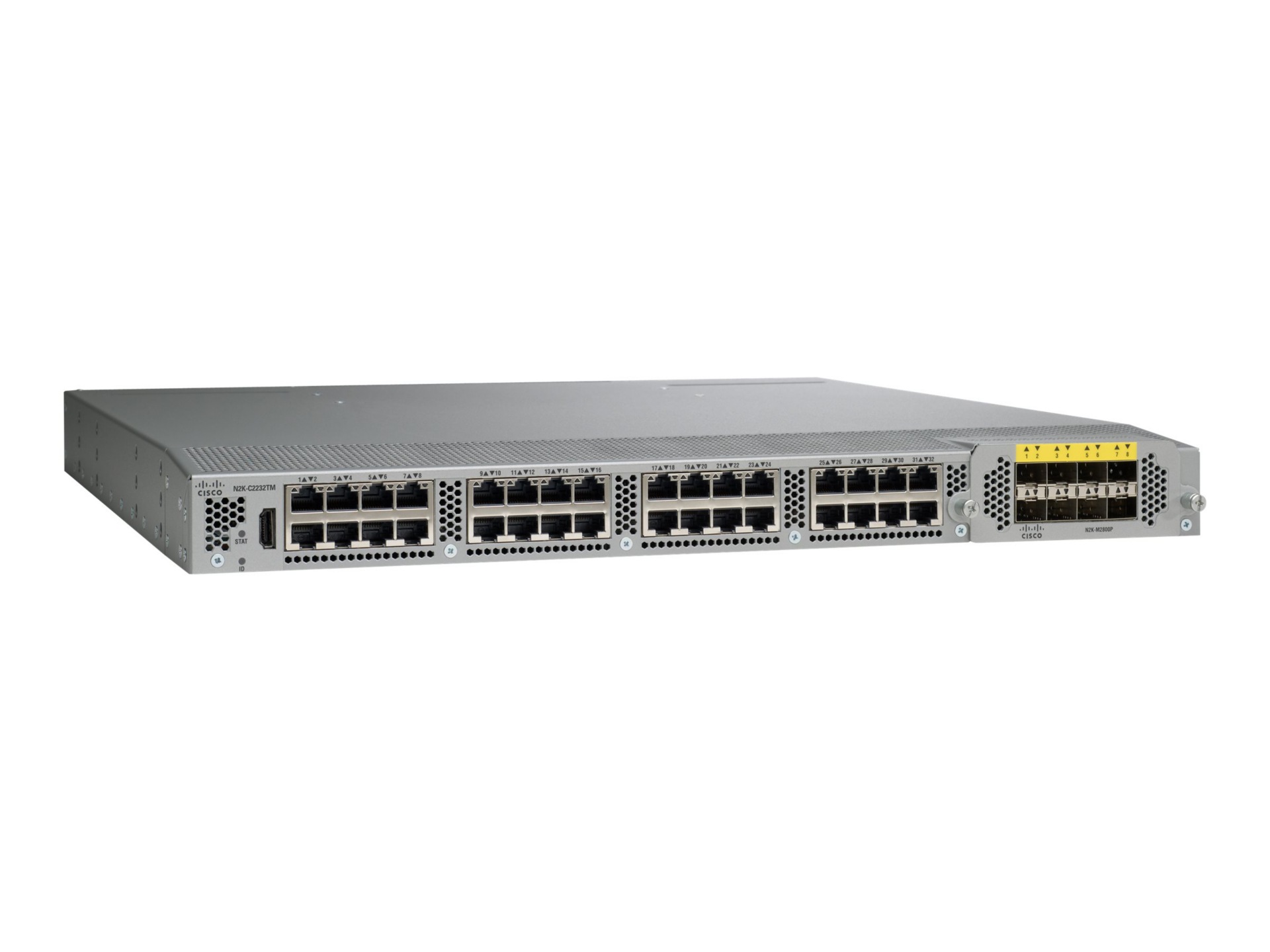 Cisco Nexus 2232TM Fabric Extender - expansion module - Gigabit Ethernet / 10Gb Ethernet x 32 + 10 Gigabit SFP+ x 8