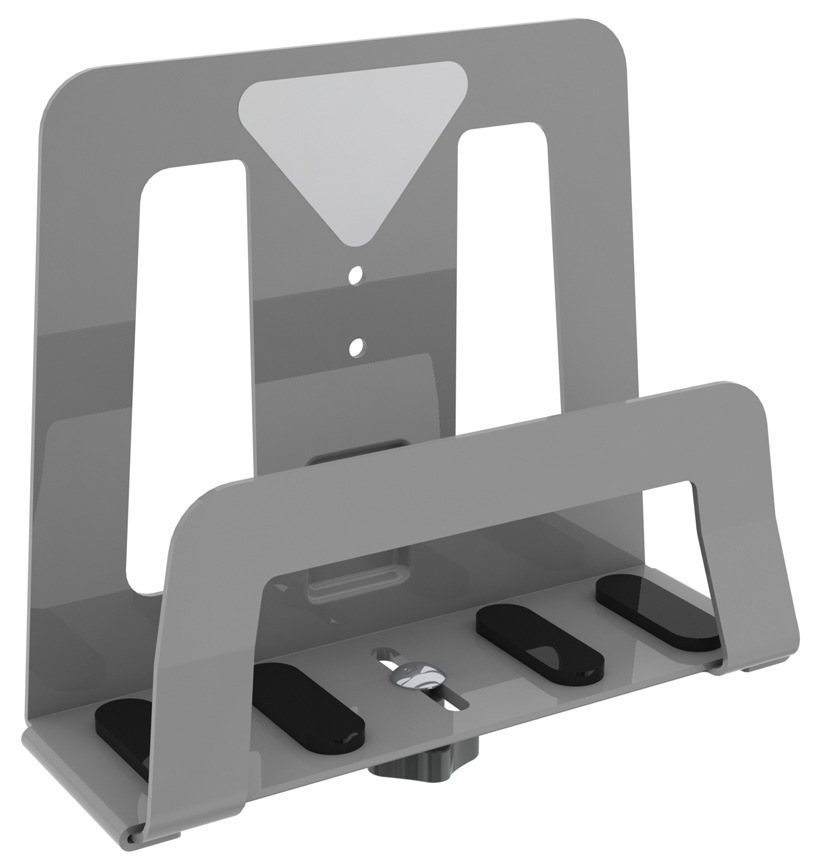 Humanscale Wall Mounted CPU Holder fits cpu’s 2”-3.75” deep