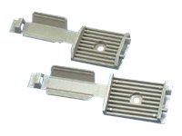 black flat cable clips