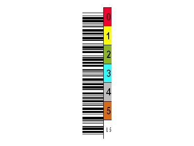 EDP/Tri-Optic Quantum LTO Ultrium Generation 5 - barcode labels (LTO-5)
