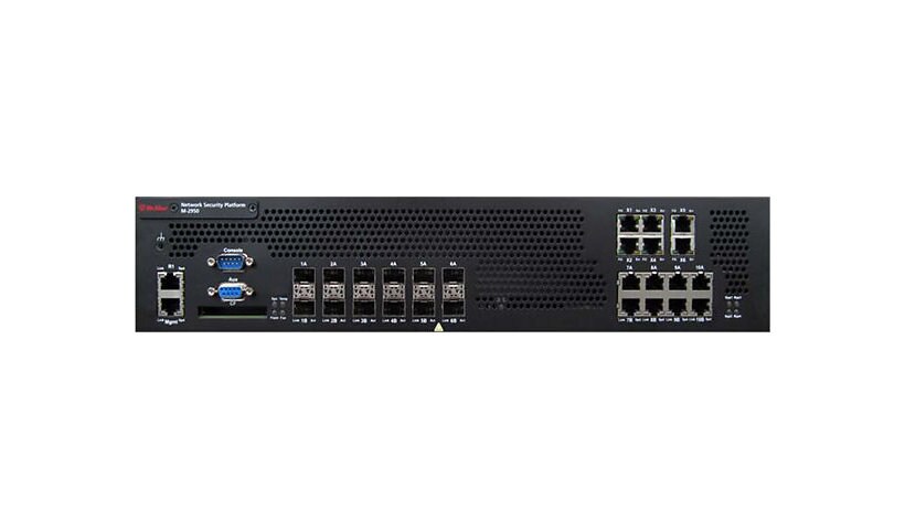 McAfee Network Security Platform M-2850 Sensor - security appliance - TAA C