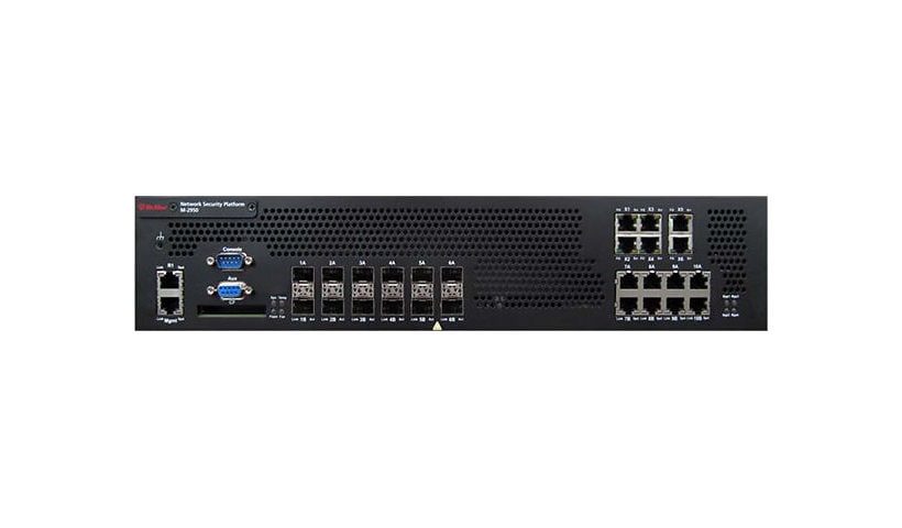 McAfee Network Security Platform M-2950 Sensor - security appliance - TAA C