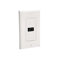 StarTech.com Single Outlet Female HDMI Wall Plate - White