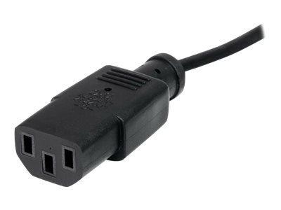 Thumbnail 3 of 8 for StarTech.com 10ft (3m) Heavy Duty Power Cord, NEMA 5-15P to C13, 15A 125V 14AWG, Replacement AC Computer Power Cord, PC