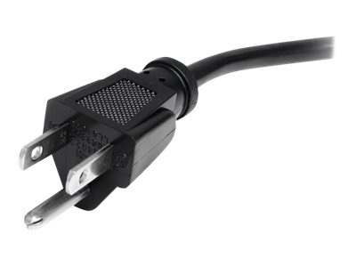 Thumbnail 4 of 8 for StarTech.com 10ft (3m) Heavy Duty Power Cord, NEMA 5-15P to C13, 15A 125V 14AWG, Replacement AC Computer Power Cord, PC