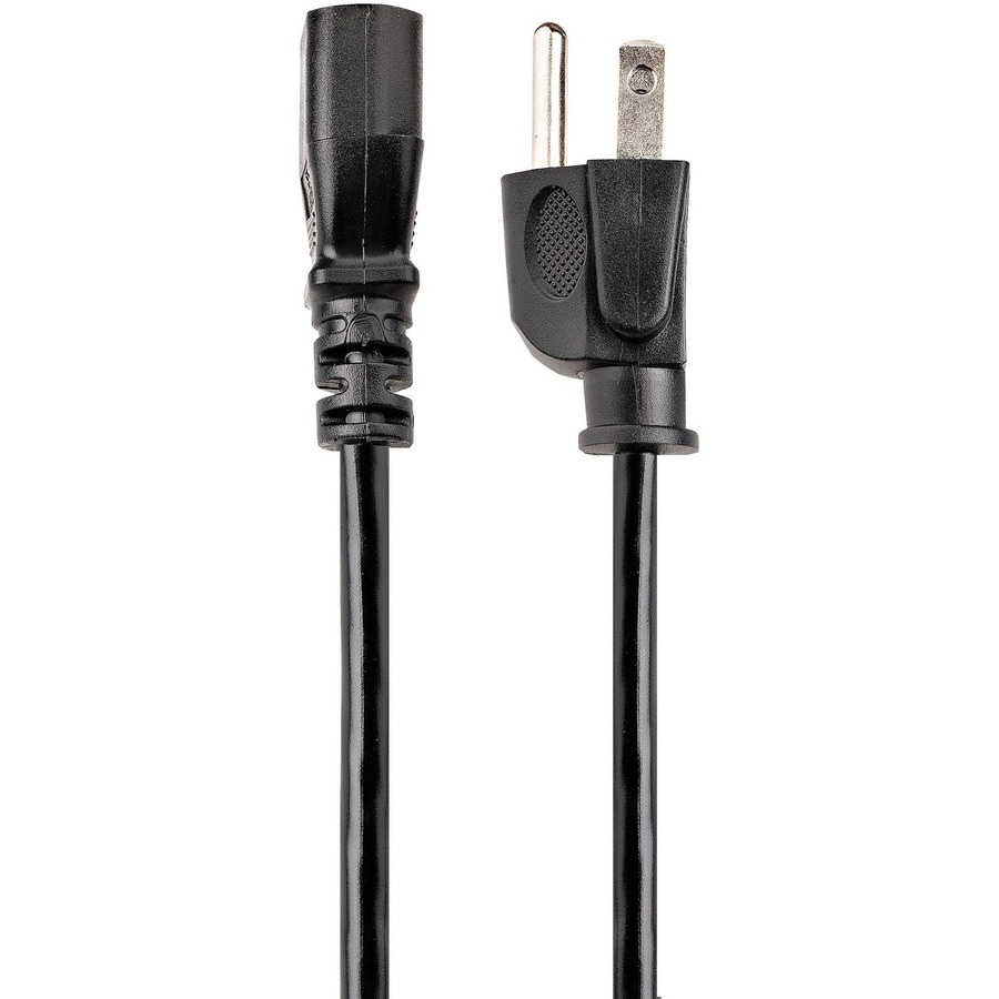 Thumbnail 6 of 8 for StarTech.com 10ft (3m) Heavy Duty Power Cord, NEMA 5-15P to C13, 15A 125V 14AWG, Replacement AC Computer Power Cord, PC