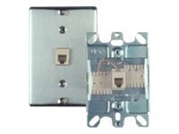 ALLEN TEL WALL PHONE JACK SS 110