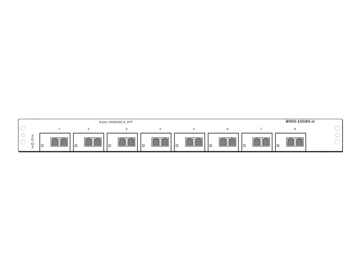 Extreme Networks BlackDiamond 8900-10G8X-xl - expansion module - 8 ports