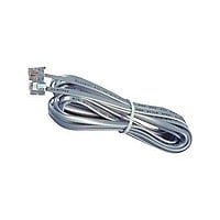 Allen Tel phone cable - 14 ft - satin silver