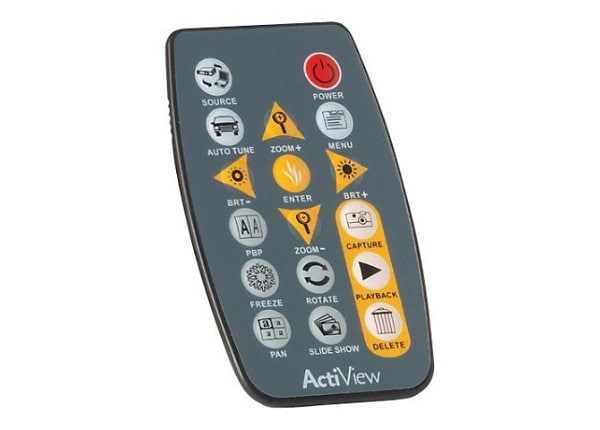 Promethean Remote Control For Use With Actiview 322 Visual Presenter