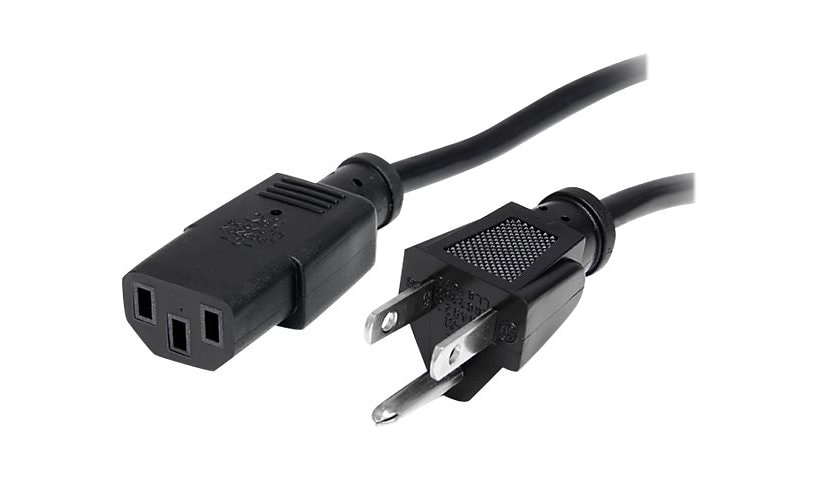 Star Tech.com 15 ft Standard Computer Power Cord - NEMA5-15P to C13