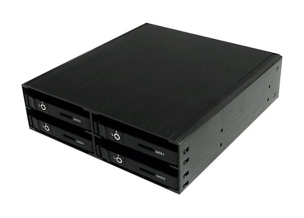 StarTech.com Mini SAS SFF-8087 to 4x 2.5" SATA/SAS 5.25" Hot Swap Backplane