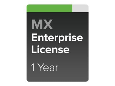 Cisco Meraki Enterprise - subscription license (1 year) - 1 security applia