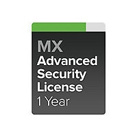 Cisco Meraki MX60 Advanced Security - subscription license (1 year) - 1 lic