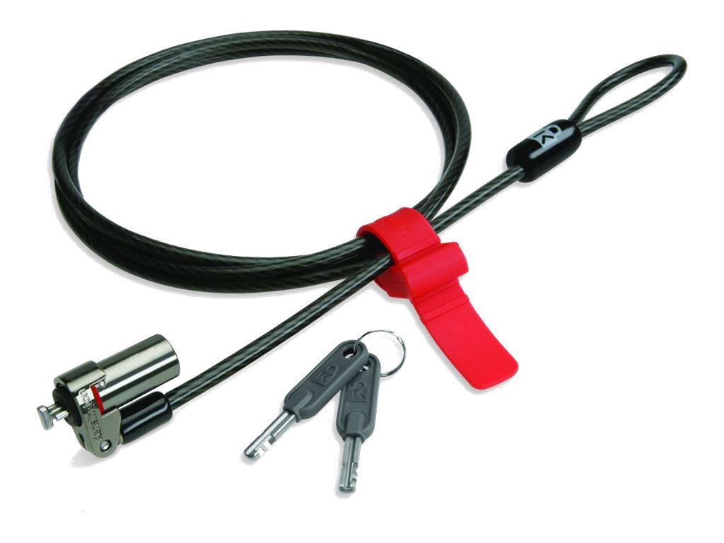 Kensington MicroSaver DS Custom Keyed Ultra-Thin Notebook Lock - Master - system portable security kit