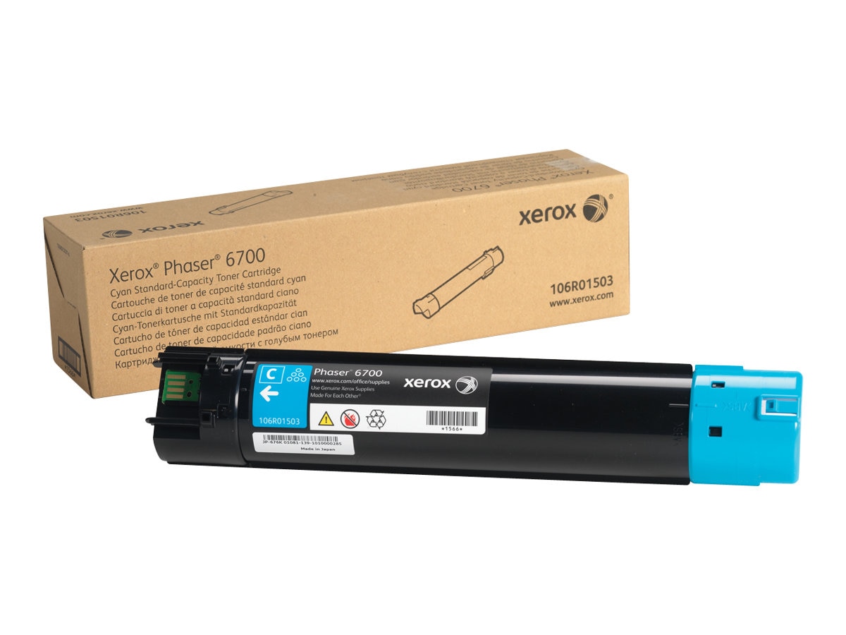 Xerox - cyan - original - toner cartridge