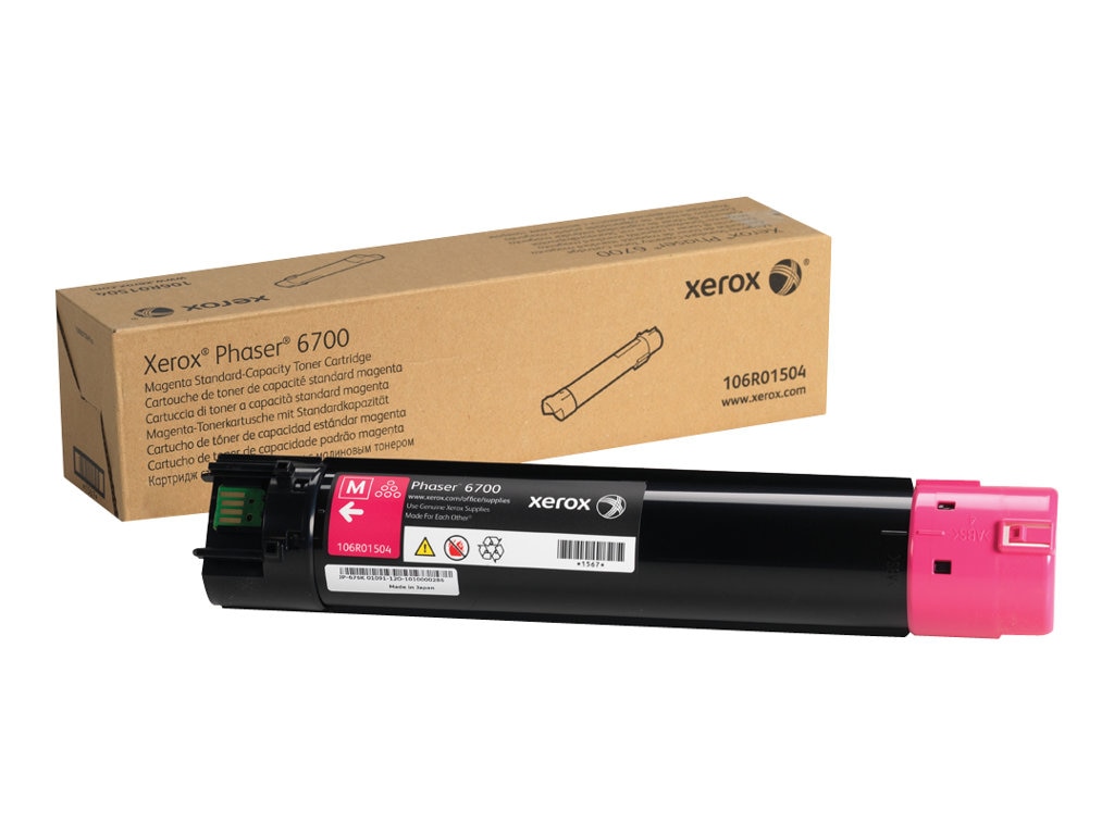 Xerox - magenta - original - toner cartridge