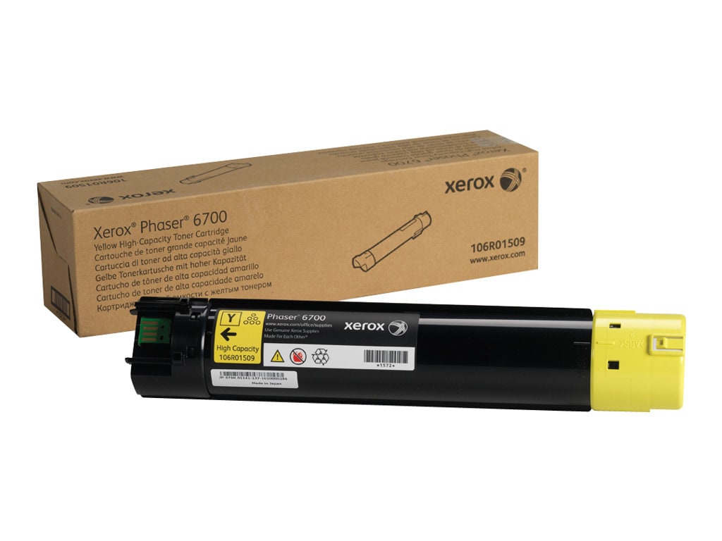 Xerox - High Capacity - yellow - original - toner cartridge