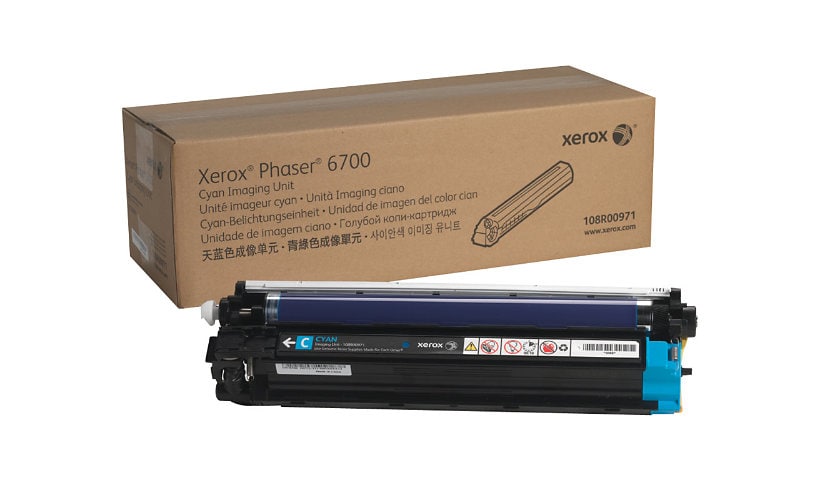 Xerox Phaser 6700 - cyan - original - printer imaging unit