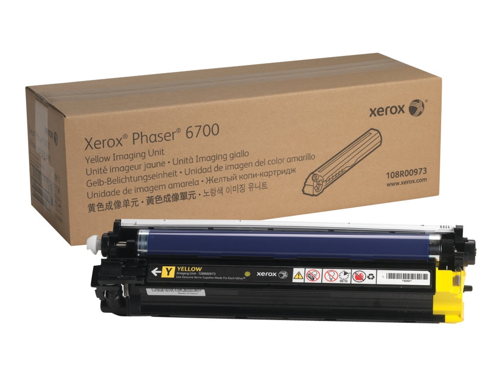 Xerox Phaser 6700 - yellow - original - printer imaging unit