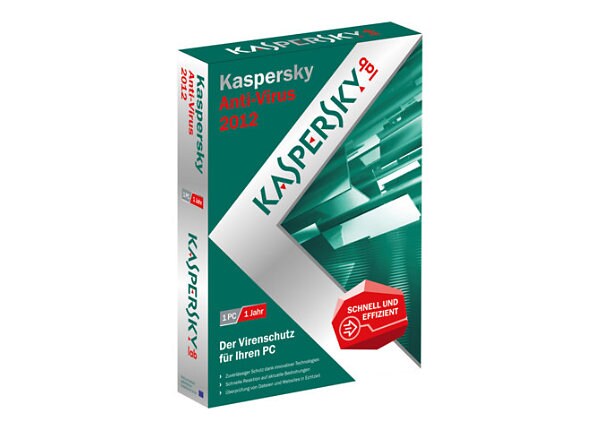 Kaspersky Anti-Virus 2012 - subscription license renewal (1 year) - 5 PCs