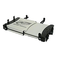 Gamber-Johnson NotePad V Computer Cradle with Zero Edge Clips - mounting component - for notebook - anodized aluminum