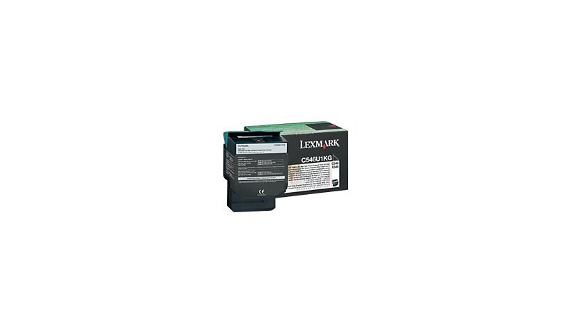 Lexmark - Extra High Yield - black - original - toner cartridge - LCCP, LRP