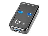 SIIG USB 3.0 Switch 2-to-1 - USB peripheral sharing switch - 2 ports