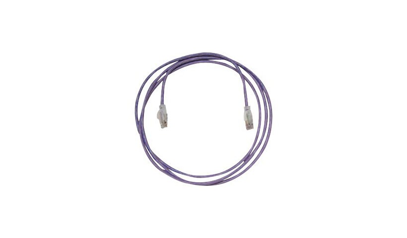 Ortronics Clarity 5E - patch cable - 3 ft - purple