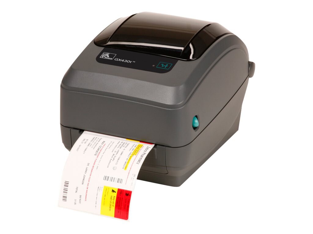 Zebra GX Series GX430t - label printer - B/W - direct thermal / thermal tra