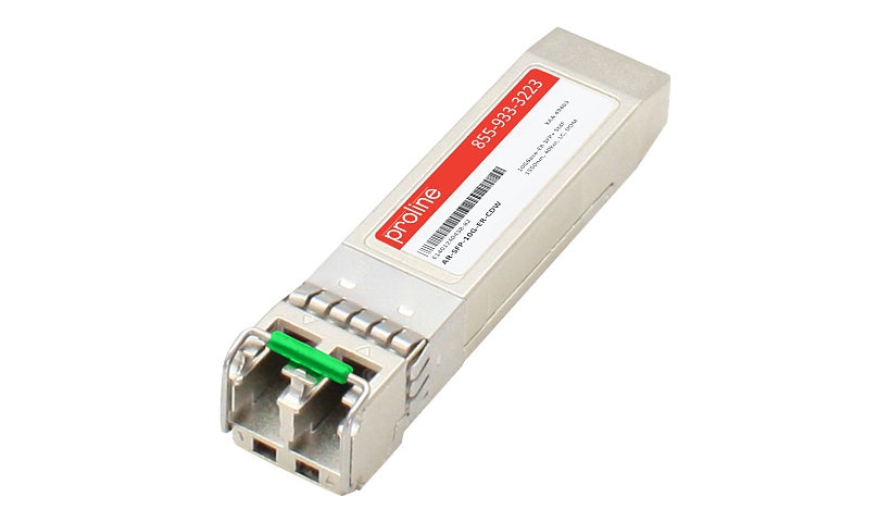 Proline Arista SFP-10G-ER Compatible SFP+ TAA Compliant Transceiver - SFP+ transceiver module - 10 GigE