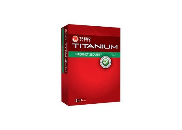 Trend Micro Titanium Internet Security 2012 - box pack ( 1 year )