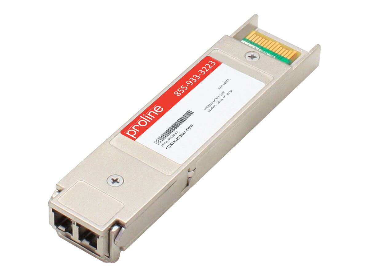 Proline Finisar FTLX1412D3BCL Compatible 10GBASE-LR XFP 1310NM 10KM LC SMF