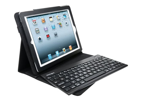 Kensington KeyFolio Pro 2 Keyboard Case for iPad 2 - Black