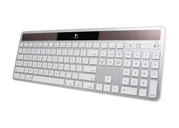 jul bent vokal Logitech Wireless Solar K750 for Mac - keyboard - silver - 920-003472 -  Keyboards - CDW.com