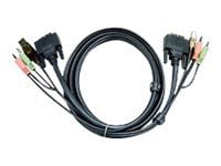 ATEN 2L-7D02UI - video / USB / audio cable - 6 ft