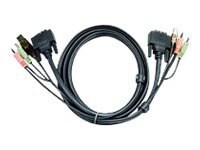 ATEN 2L-7D03UI - video / USB / audio cable - 10 ft