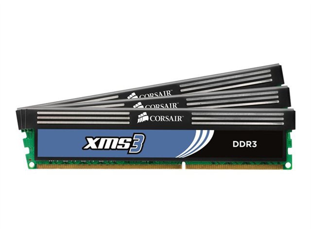Corsair XMS3 - DDR3 - 6 GB : 3 x 2 GB - DIMM 240-pin