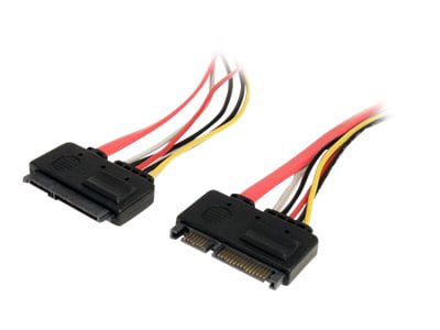 StarTech.com 12 inch 22 Pin SATA Power and Data Extension Cable