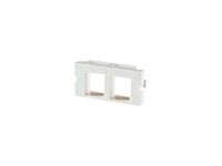 Ortronics Series II faceplate - 1U