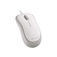 Microsoft Basic - mouse - white