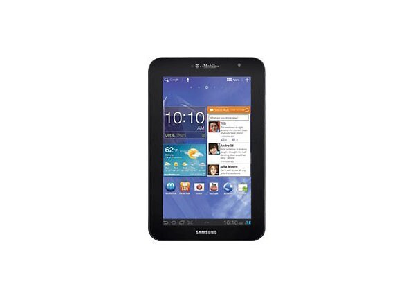 Samsung Galaxy Tab 7.0 Plus - tablet - Android 3.2 (Honeycomb) - 16 GB - 7" - T-Mobile