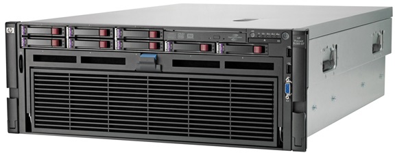 HP ProLiant DL585 G7 - Opteron 6212 2.6 GHz - Monitor : none.